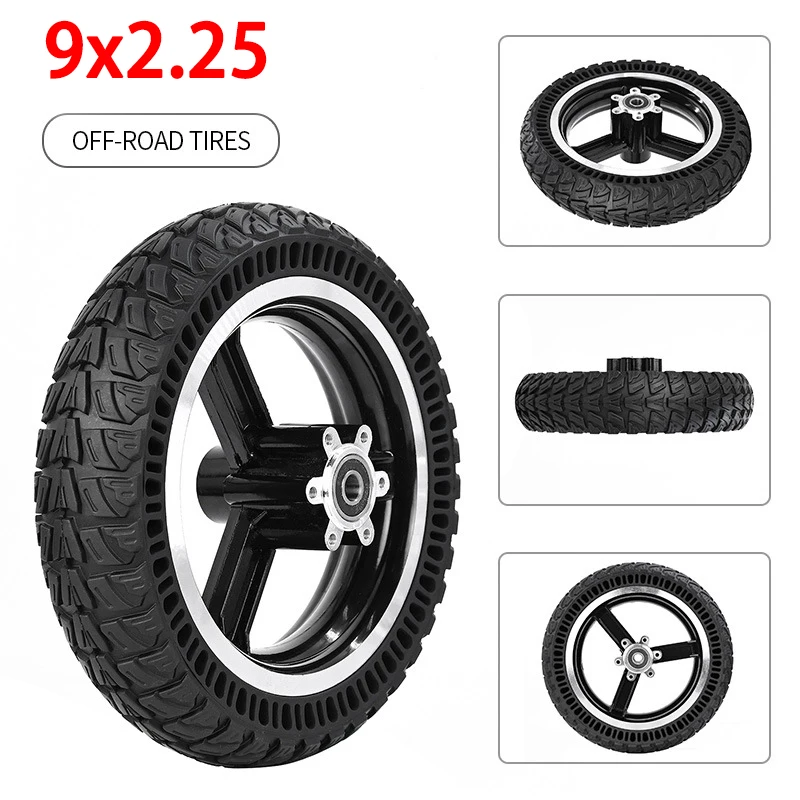 9x2.25 Front Tire with Hub for KUGOO M4 Electric Scooter Honeycomb Anti-Skid Tire Off-road Solid Front Wheel Replacement Parts
9x2.25 Front Tire with Hub for KUGOO M4 Electric Scooter Honeycomb Anti-Skid Tire Off-road Solid Front Wheel Replacement Parts