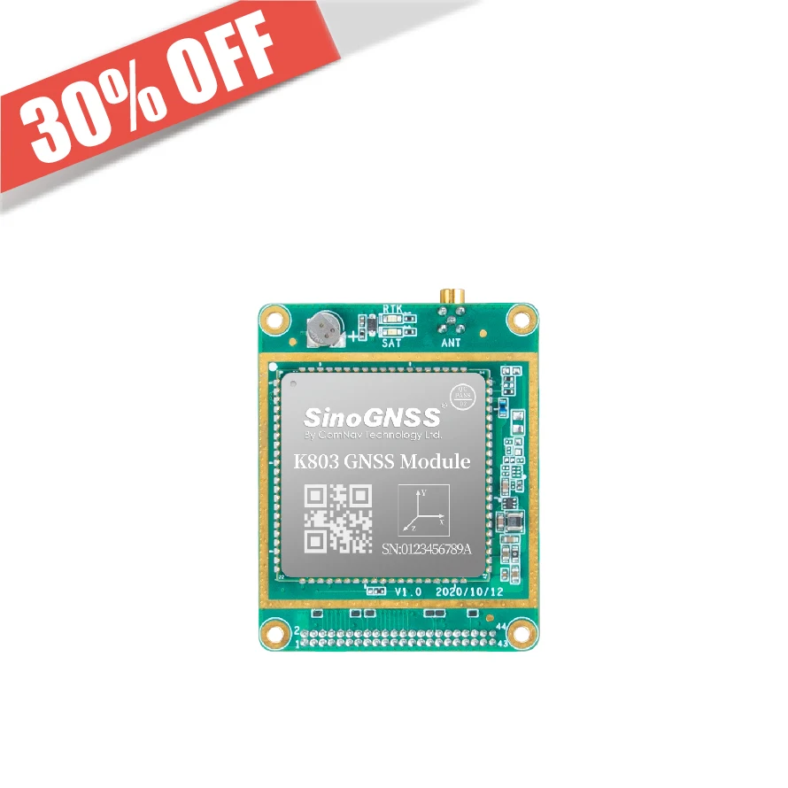 ComNav K803_EK0405 GNSS/GPS high aprecision OEM board with full-constellation triple-frequency
ComNav K803_EK0405 GNSS/GPS high aprecision OEM board with full-constellation triple-frequency