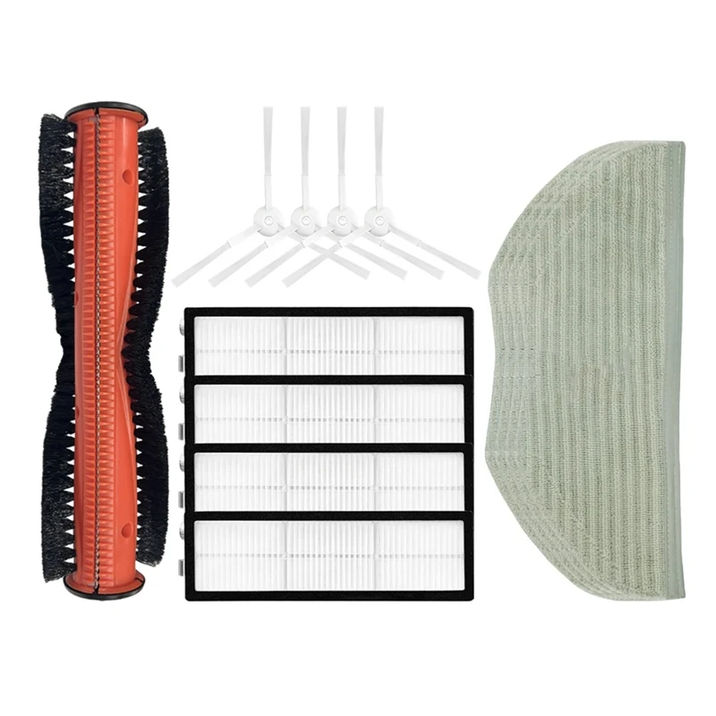 For Xiaomi S10T STFCR01SZ Robot Vacuum Cleaner Main Side Brush Hepa Filter Mop Cloths Replacement Accessories
For Xiaomi S10T STFCR01SZ Robot Vacuum Cleaner Main Side Brush Hepa Filter Mop Cloths Replacement Accessories