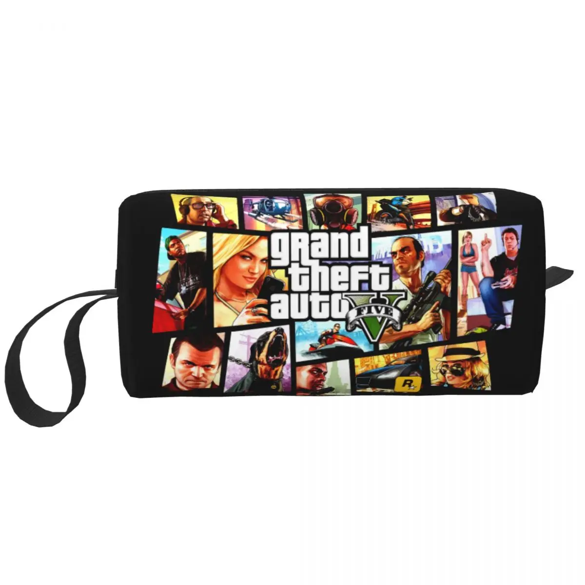 Fashion Grand Theft Auto Adventure Game Travel Toiletry Bag Women GTA Cosmetic Makeup Bag Beauty Storage Dopp Kit
Fashion Grand Theft Auto Adventure Game Travel Toiletry Bag Women GTA Cosmetic Makeup Bag Beauty Storage Dopp Kit