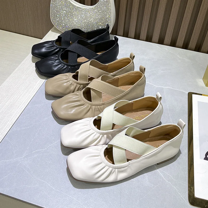 Women's Ballet Flats Soft Flats for Female Buckle Strap Casual Shoes Retro Shoes Girls Princess 
Women's Ballet Flats Soft Flats for Female Buckle Strap Casual Shoes Retro Shoes Girls Princess