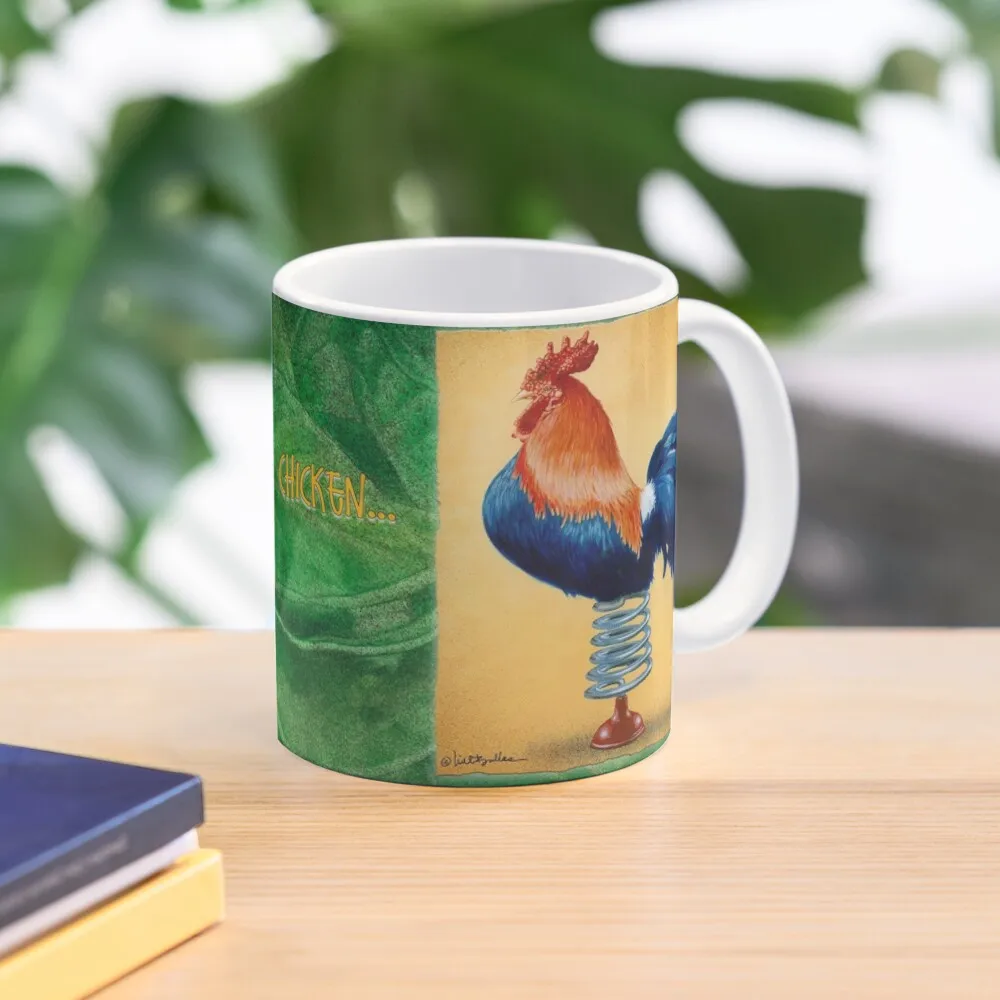 

Will Bullas / mug / spring chicken... / humor animals Coffee Mug Beautiful Teas Tea Cups Cups Sets Coffe Cups Mug