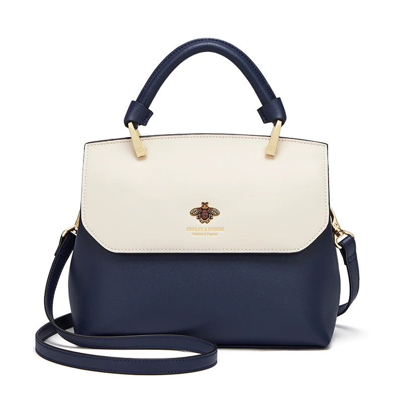 

Cnoles Commuter Versatile Bee Handbag for Women Shoulder Bags Fashion Brand Ladies Luxury Handbag Purse Crossbody Bags