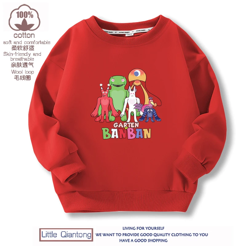 Hoodies Autumn Fleece Sweatshirt for Boys Y2K Garden Of Banban Pullover Game Kawaii Anime Hoodie for Kids Clothes Girls
Hoodies Autumn Fleece Sweatshirt for Boys Y2K Garden Of Banban Pullover Game Kawaii Anime Hoodie for Kids Clothes Girls