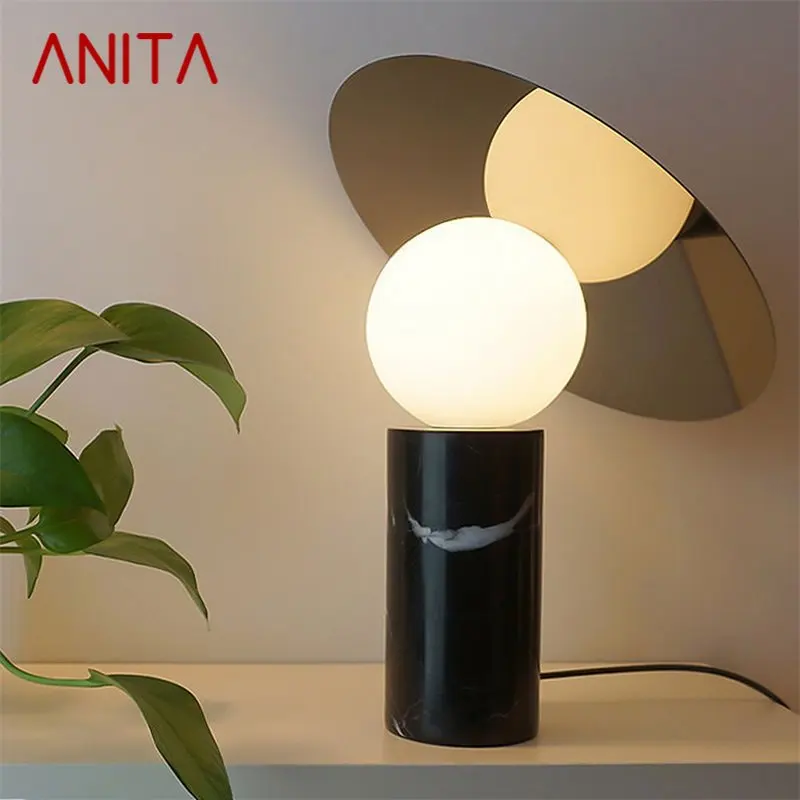 ANITA Modern Office Table Light Creative Design Simple Marble Desk Lamp LED Decorative For Foyer Living Room Bedroom
ANITA Modern Office Table Light Creative Design Simple Marble Desk Lamp LED Decorative For Foyer Living Room Bedroom