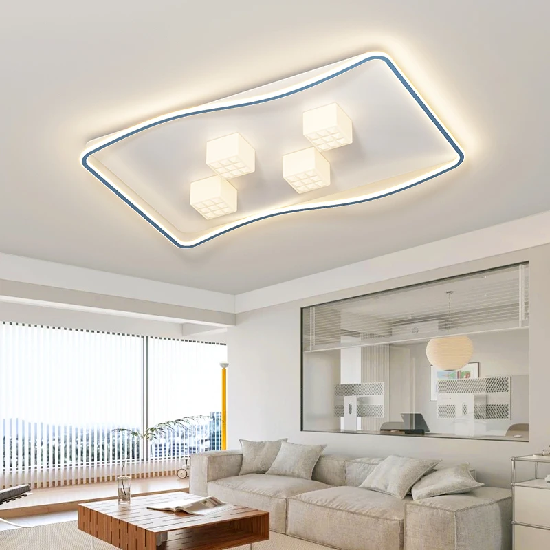 Led Ceiling Lamp White Blue Acrylic Lights Modern Simple Living Room Bedroom Study Light Home Indoor Decor Lighting Ceiling Lamp
Led Ceiling Lamp White Blue Acrylic Lights Modern Simple Living Room Bedroom Study Light Home Indoor Decor Lighting Ceiling Lamp