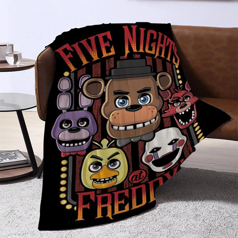 F-Five Nights At F-Freddy’s Anime Blanket Blankets for Decorative Sofa Blankets & Throws Furry Summer Comforter Throw Bed Double
F-Five Nights At F-Freddy’s Anime Blanket Blankets for Decorative Sofa Blankets & Throws Furry Summer Comforter Throw Bed Double