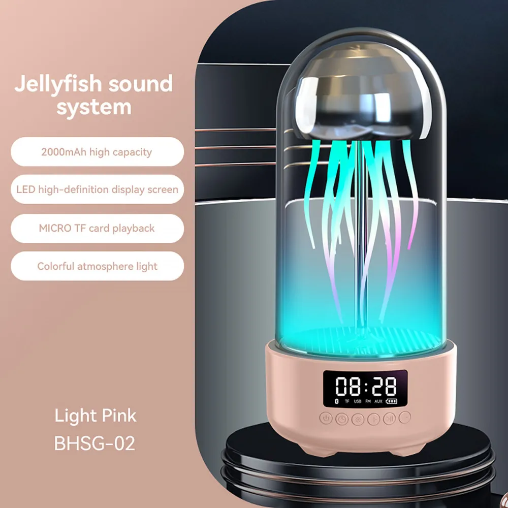 2024 New Creative Jellyfish Luminescent Bluetooth Sound Portable Stereoscopic Breathing Light Intelligent Bluetooth Speaker
2024 New Creative Jellyfish Luminescent Bluetooth Sound Portable Stereoscopic Breathing Light Intelligent Bluetooth Speaker