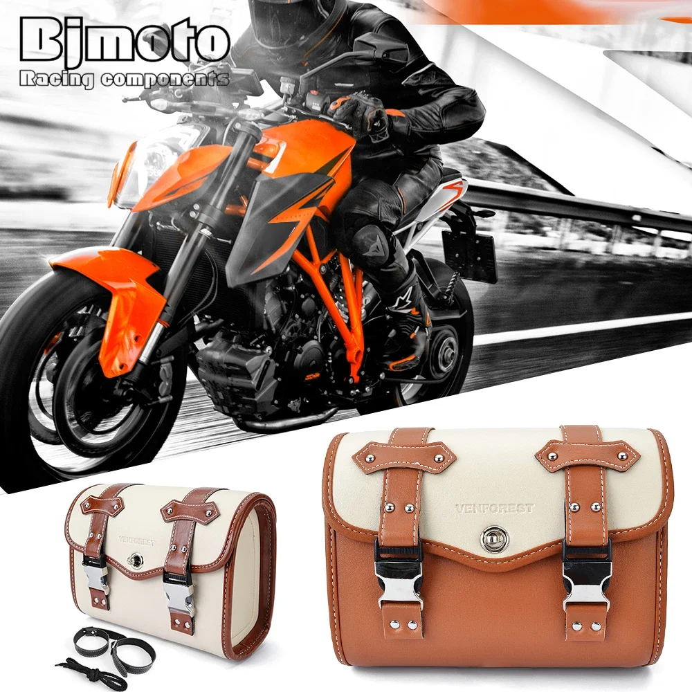

For Harley Sportster S1250 RH1250S XL883 1200 For Honda CMX 300/500 Saddlebag Luggage Saddle Storage Pocket Motorcycle Tool Bag