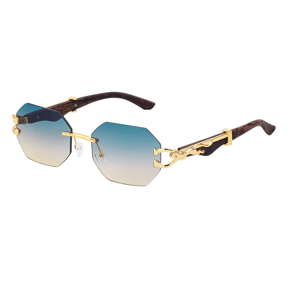 KLASSNUM Men Luxury Brand Designer Sunglasses Vintage Octagon Rimless Sun Glasses Women Anti UV400 Eyewear Shades Goggles 2023
KLASSNUM Men Luxury Brand Designer Sunglasses Vintage Octagon Rimless Sun Glasses Women Anti UV400 Eyewear Shades Goggles 2023