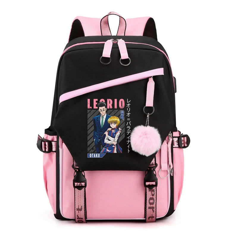 Hunter X Hunter Manga Zipper SchoolBag Brand High Quality Bags Women Travel Bags Student Sac A Dos Backpack Kids School Rucksack
Hunter X Hunter Manga Zipper SchoolBag Brand High Quality Bags Women Travel Bags Student Sac A Dos Backpack Kids School Rucksack