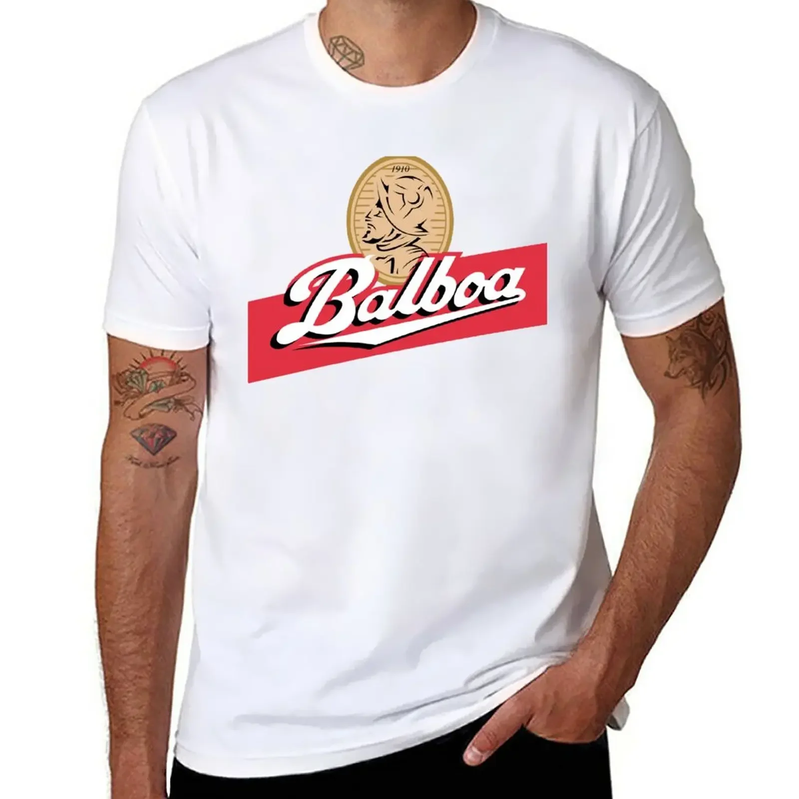 Футболка Balboa с изображением пива, летняя одежда, футболка с коротким рукавом, простые заготовки, мужские футболки
Футболка Balboa с изображением пива, летняя одежда, футболка с коротким рукавом, простые заготовки, мужские футболки