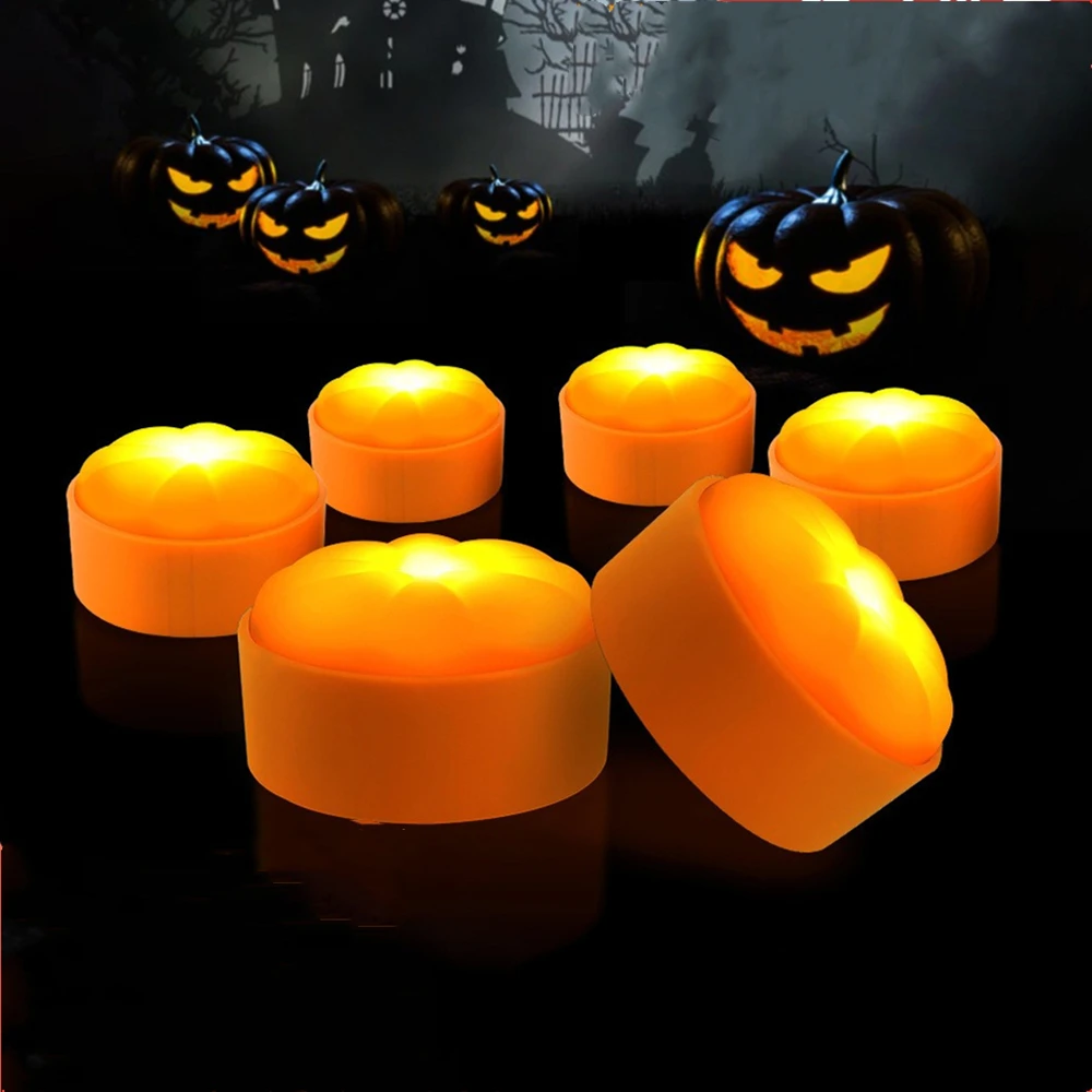 2/4 Pack Halloween Candle Light LED Happy Halloween Party Decoration Props Pumpkin / Round Candle Light Halloween Decor
2/4 Pack Halloween Candle Light LED Happy Halloween Party Decoration Props Pumpkin / Round Candle Light Halloween Decor