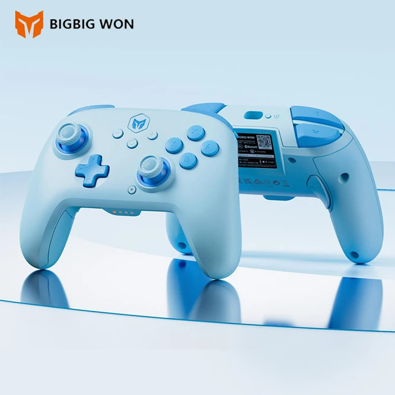 

BIGBIG Won Choco Wireless Gaming Controllers for Switch Gamepad with Custom Buttons/NFC/Turbo/6-Axis Function for PC/iOS/Android