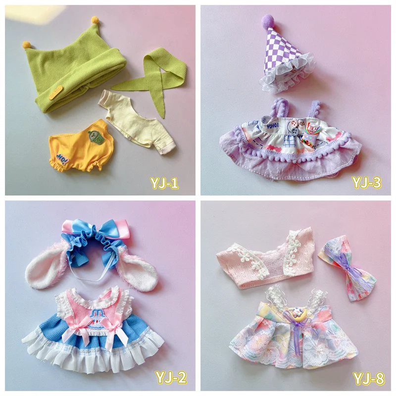 

Doll Clothes For 20cm Idol Doll Outfit Accessories Wedding Dress Skirt Hoodie Suit For Korea Kpop Exo Super Star Dolls Toys Gift