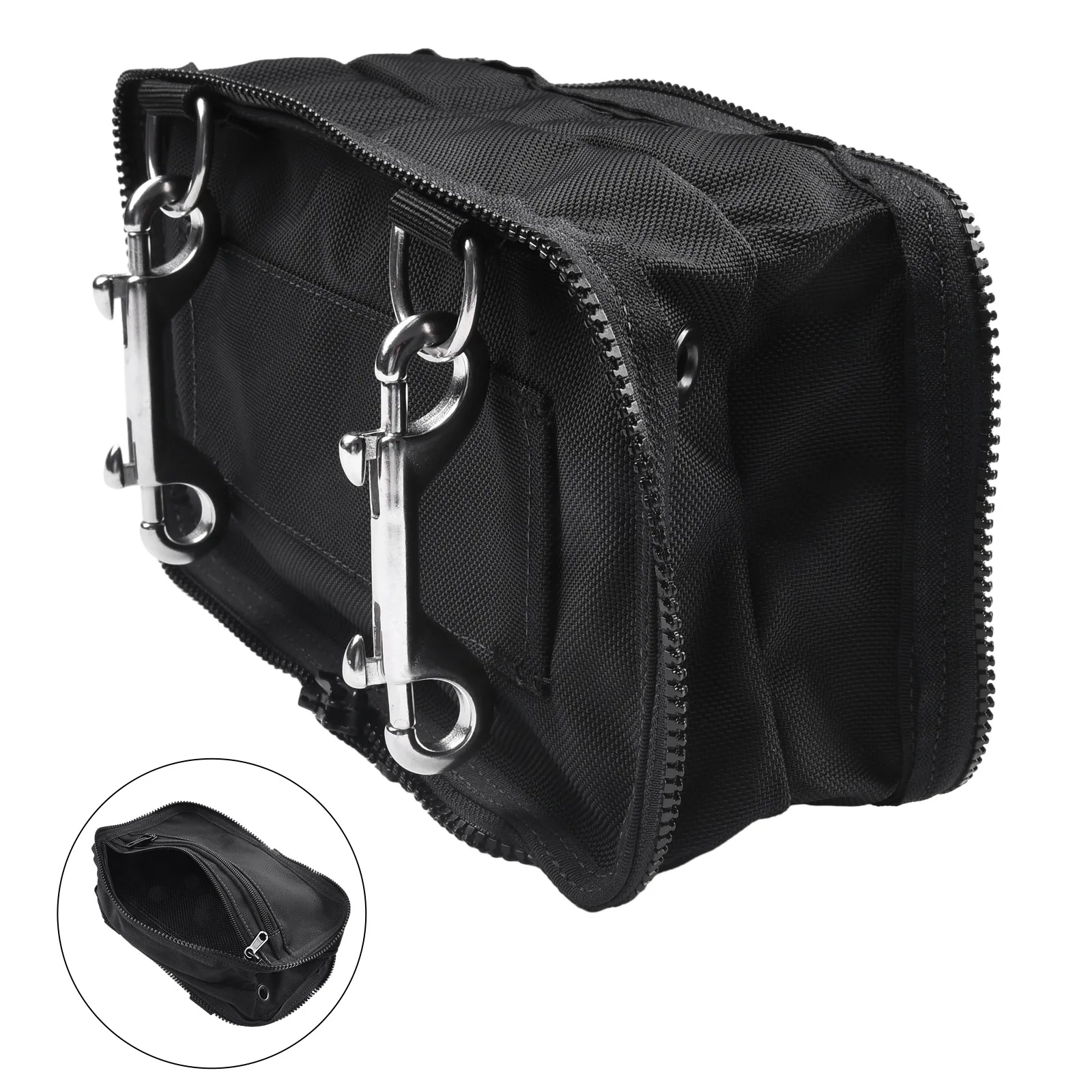 Storage Pouch Sidemount Pouch Bag 1 Pc 25*15*8cm Accessories Scuba Diving Storage Pocket With Snap Hook Durable
Storage Pouch Sidemount Pouch Bag 1 Pc 25*15*8cm Accessories Scuba Diving Storage Pocket With Snap Hook Durable