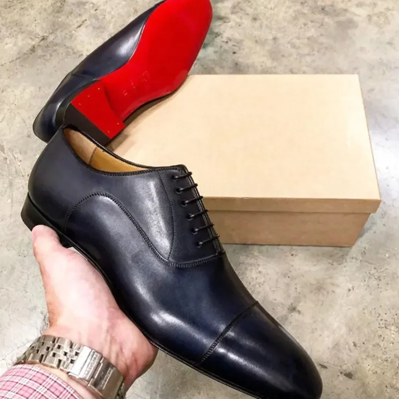 Red Sole Men Shoes Black Brown Oxfords Square Toe Lace-up Wedding Shoes for Men with Free Shipping Men Shoes
Red Sole Men Shoes Black Brown Oxfords Square Toe Lace-up Wedding Shoes for Men with Free Shipping Men Shoes