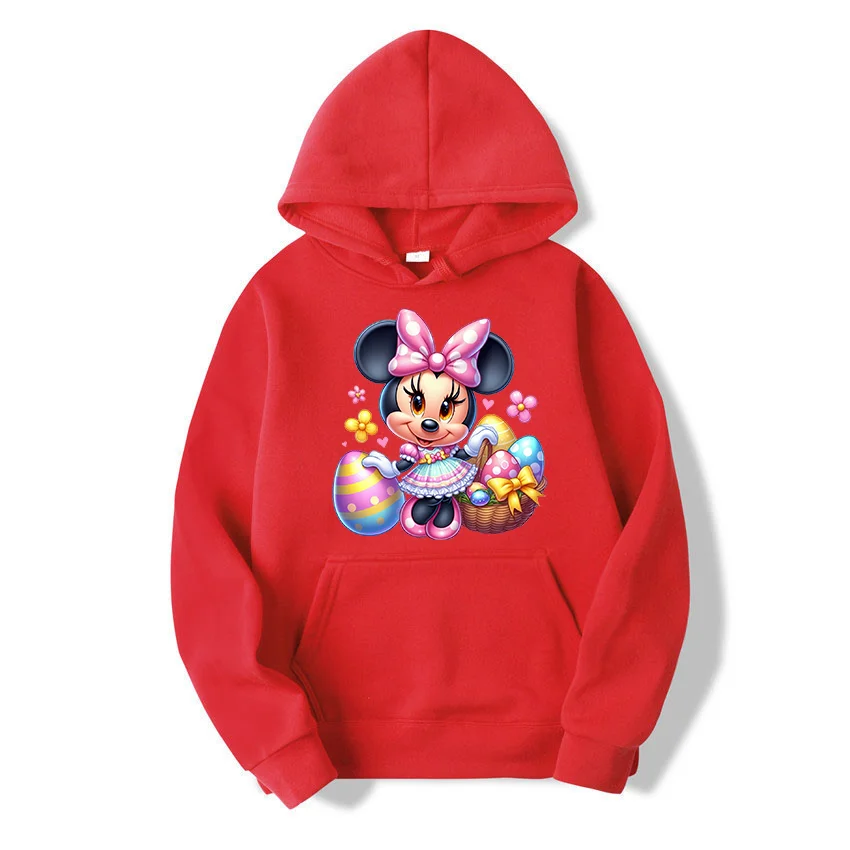 

Popular Disney character Mickey Mouse print hooded men's and women's hoodies couple casual sports street hoodies