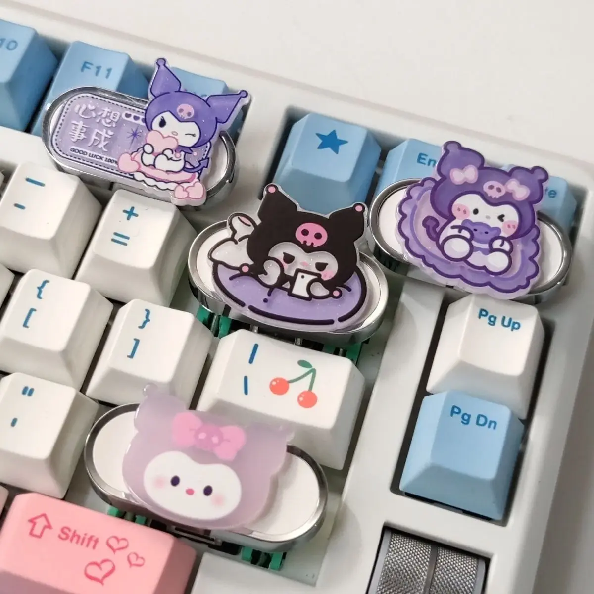 Аниме Kuromi Keycap для пользовательской механической клавиатуры Enter Backspace Key Cap Cute INS Gamer Diy персонализированный подарок для девочек
Аниме Kuromi Keycap для пользовательской механической клавиатуры Enter Backspace Key Cap Cute INS Gamer Diy персонализированный подарок для девочек