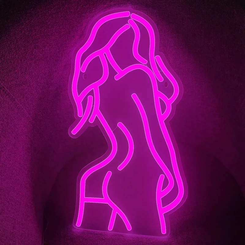 

Sexy Lady LED Neon Lighted Sign Acrylic Neon Sign USB for Home Bedroom Living Room Beer Bar Disco Club Wall Art Decor LED Signs
