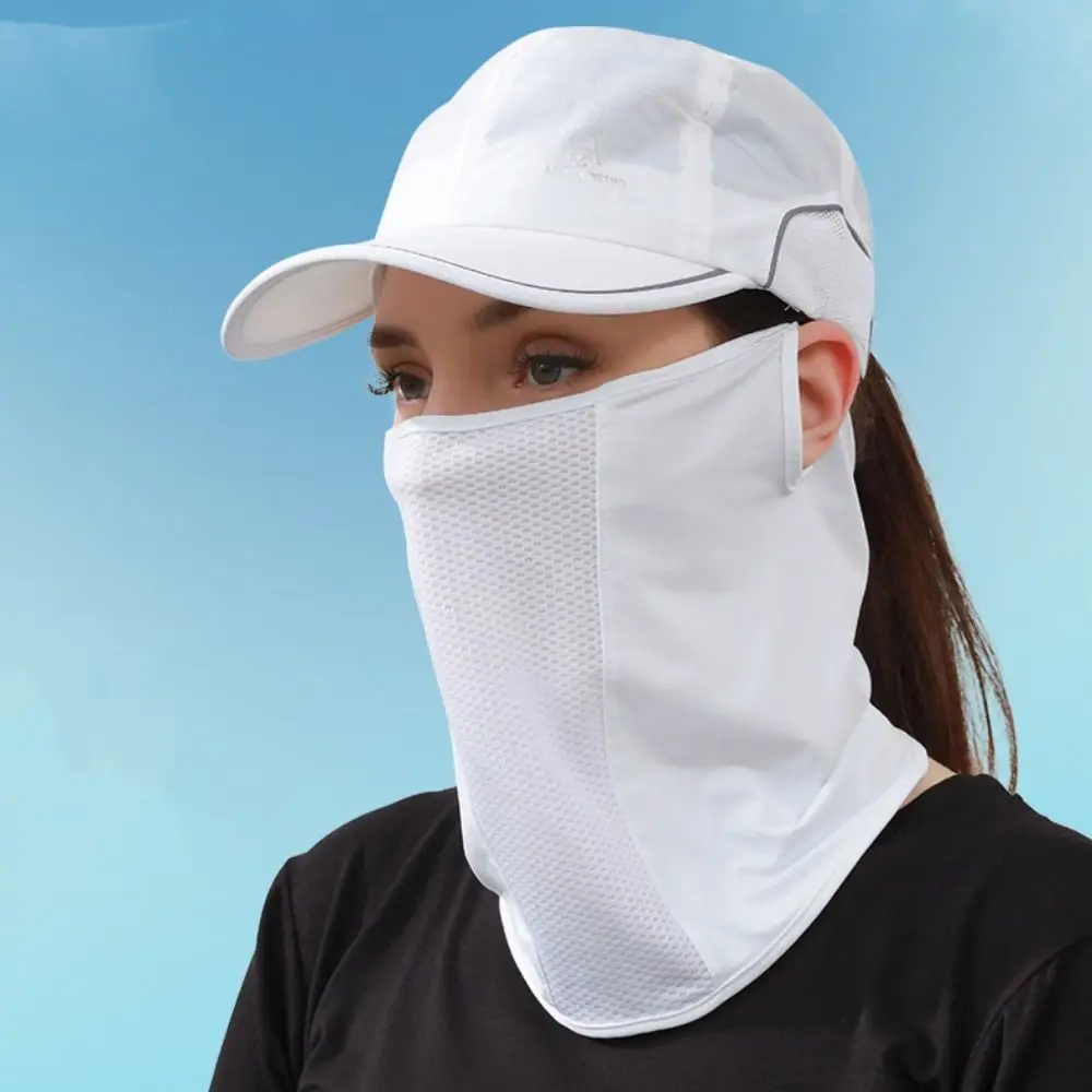 Solid Color Ice Silk Mask UV Protection Summer Face Scarves Face Cover Sun Proof Bib Neck Wrap Cover Neck Wrap Cover Windproof
Solid Color Ice Silk Mask UV Protection Summer Face Scarves Face Cover Sun Proof Bib Neck Wrap Cover Neck Wrap Cover Windproof