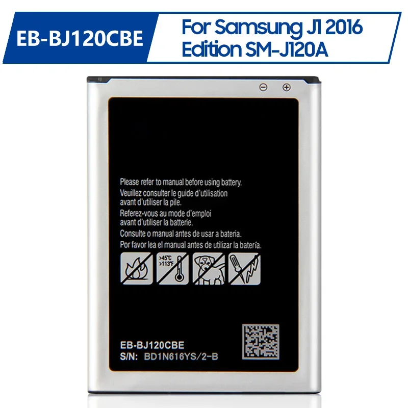 

Replacement Battery EB-BJ120CBE EEB-BJ120BBE EB-BJ120CBU For Samsung Galaxy Express3 SM-J120A SM-J120F 2016 J1 J120h J120DS J120