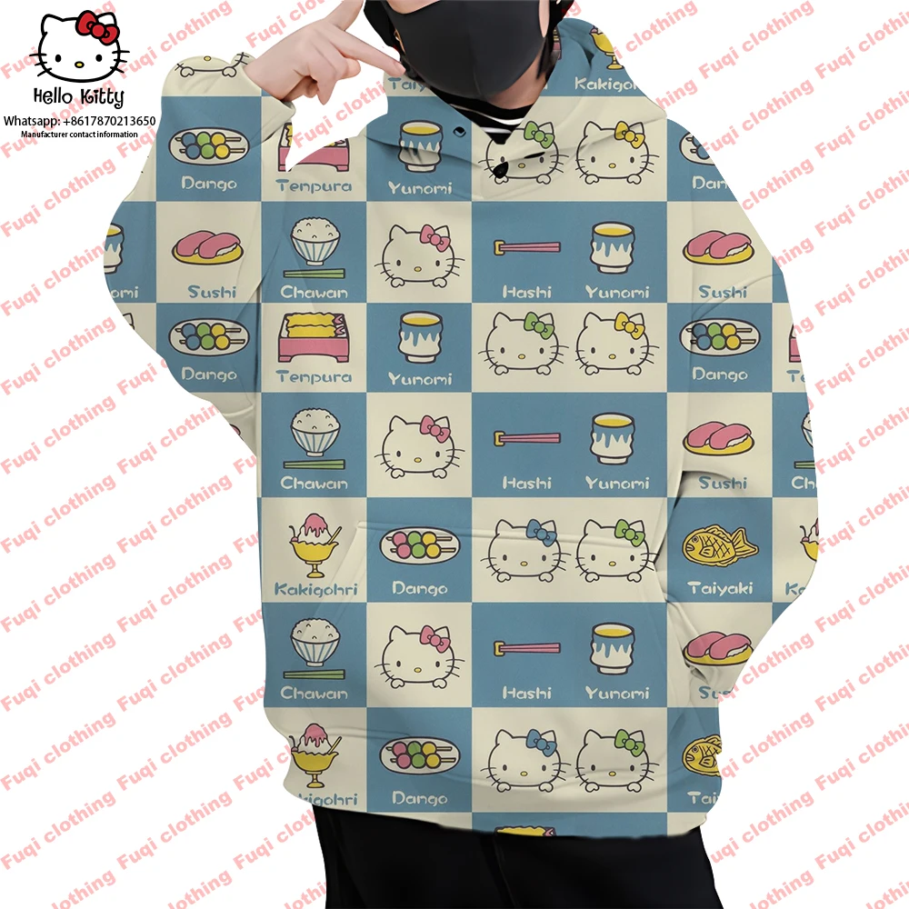 Fashion oversized kids clothing casual loveable couple sweatshirt 3D print Hello Kitty loose long sleeve hoodie
Fashion oversized kids clothing casual loveable couple sweatshirt 3D print Hello Kitty loose long sleeve hoodie