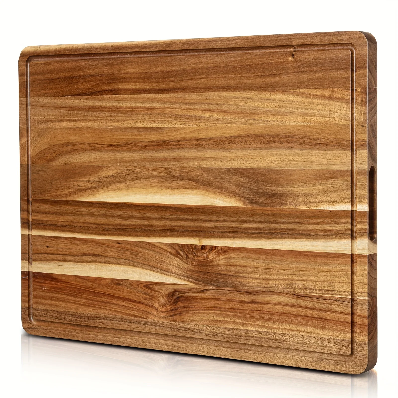 1pc 24x18 Inch Premium Acacia Wood Cutting Board with Juice Groove - Extra Large, Durable Chopping Block for Kitchen, Ideal for
1pc 24x18 Inch Premium Acacia Wood Cutting Board with Juice Groove - Extra Large, Durable Chopping Block for Kitchen, Ideal for