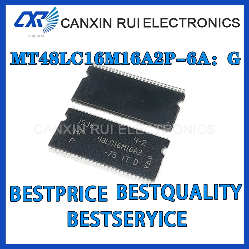 100% new origina MT48LC16M16A2P-6A G memory chip package TSOP54
100% new origina MT48LC16M16A2P-6A G memory chip package TSOP54