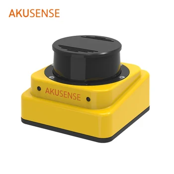 AkuSense 모션 센서 로봇 라이더 센서 스캐너, AGV TOF 감지 움직임 센서용, ROS 드라이버 매핑 기능 포함, 100m