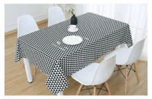 Cotton Tablecloths, Waterproof Table Covers Black White Triangle Pattern Black White Dining Table Coffee Table Deco
Cotton Tablecloths, Waterproof Table Covers Black White Triangle Pattern Black White Dining Table Coffee Table Deco
