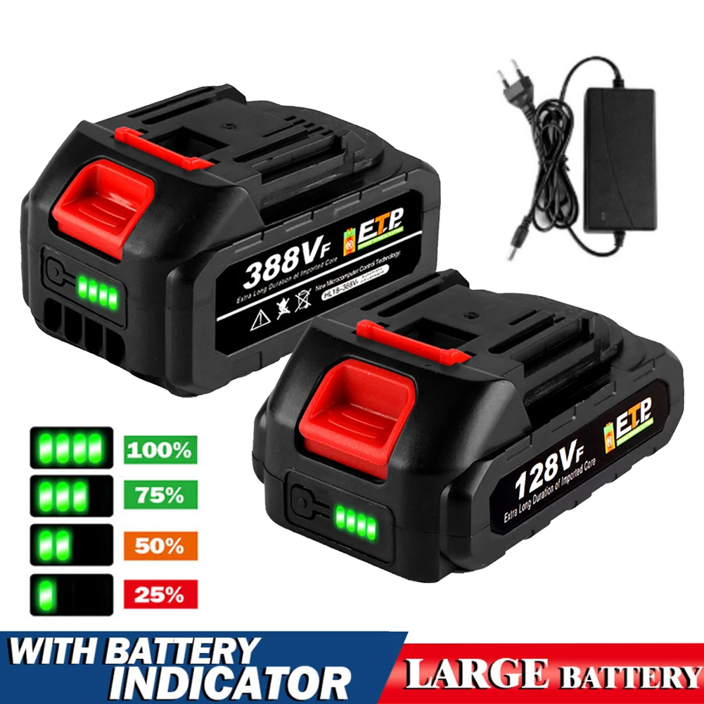 22500mAh 15000mAh 7500mAh Li-ion Battery with Charger 128VF 388VF 928VF Lithium Ion Battery Replacement for 18V Makita Power Kit
22500mAh 15000mAh 7500mAh Li-ion Battery with Charger 128VF 388VF 928VF Lithium Ion Battery Replacement for 18V Makita Power Kit