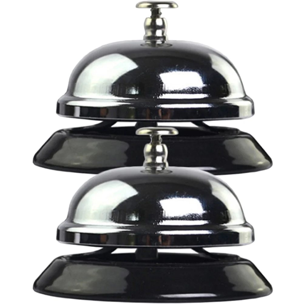 

2/3pcs Restaurant Service Bells Metal Ring Bell Table Dinner Bells Kitchen Bar Hotel Call Bells Counter Reception