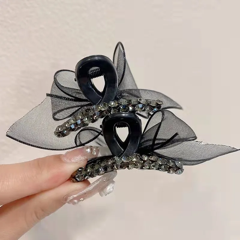 Mesh Bow Bangs Side Clip Sweet Elegant Hair Styling Clips Bangs Side Hairpin Temperament Forehead Clip Headdress Duckbill Clip
Mesh Bow Bangs Side Clip Sweet Elegant Hair Styling Clips Bangs Side Hairpin Temperament Forehead Clip Headdress Duckbill Clip