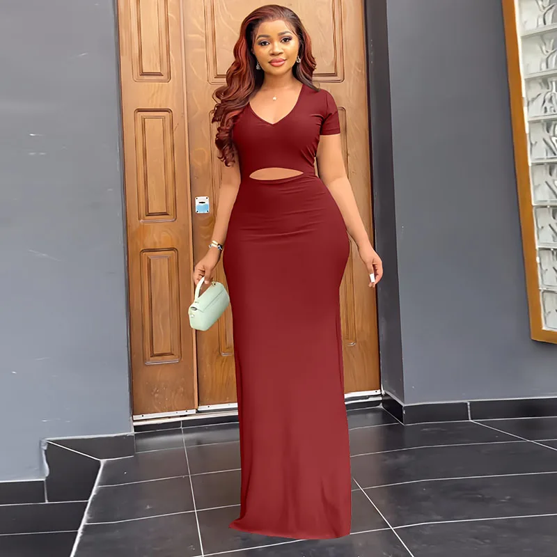 Summer Fashion Sexy Navel Bodycon Dress Women 2023 New Elegant Solid Short Sleeve Slim Long Fishtail Maxi Party Dresses Vestidos
Summer Fashion Sexy Navel Bodycon Dress Women 2023 New Elegant Solid Short Sleeve Slim Long Fishtail Maxi Party Dresses Vestidos