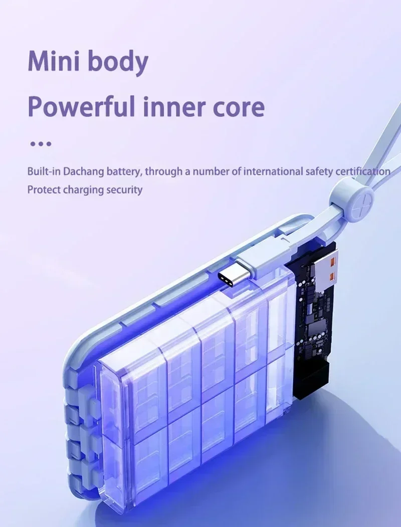VIVO 500000mAh Power Bank Built in 4 Lines Large Capacity Super Fast Charging Portable External Battery for All Phones 2026 VIVO 500000mAh Power Bank Built in 4 Lines Large Capacity Super Fast Charging Portable External Battery for All Phones 2026