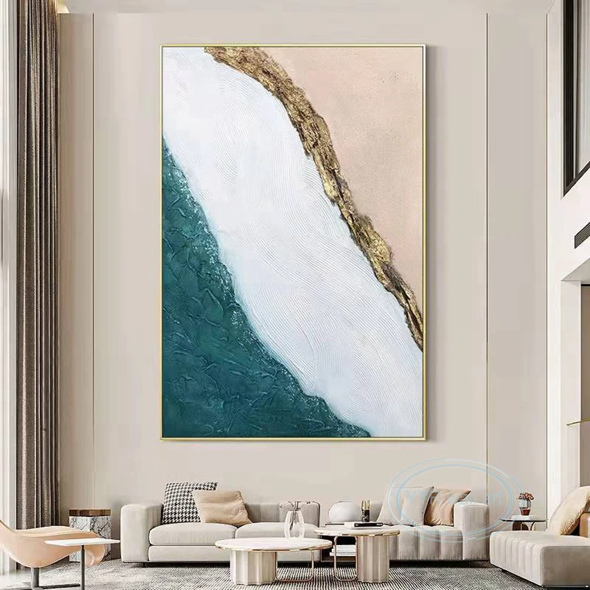 

Wall Decoration Oil Painting Handmade Art On Canvas Modern Simple Abstract Unframed Mural for Living Room Hotel Hanging Poster