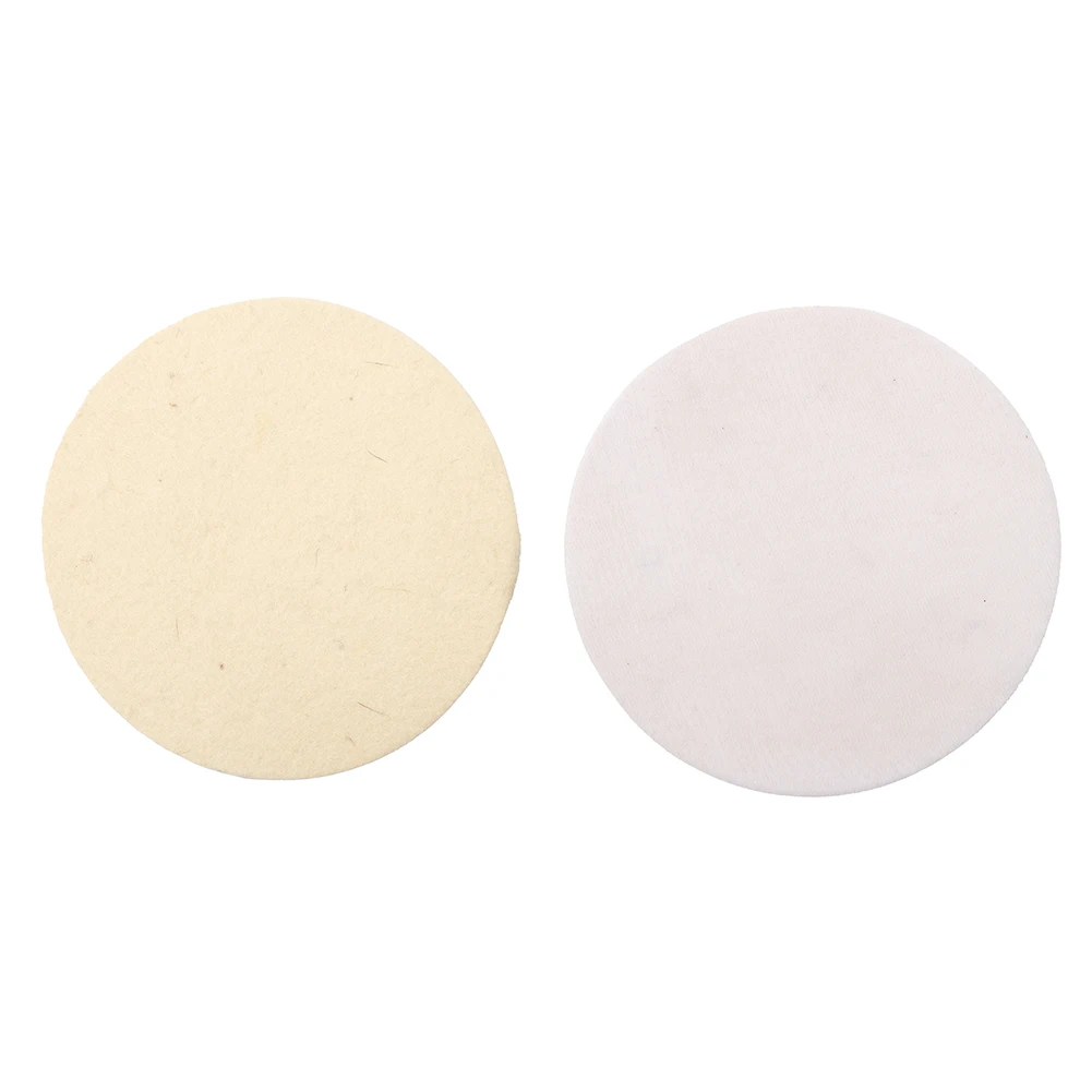 Polishing Pad 2pcs Wool Felt Polishing Pad 75mm/100mm/125mm/150mm Wheel For Glass Stainless Steel Polish Repair Scratch Tools
Polishing Pad 2pcs Wool Felt Polishing Pad 75mm/100mm/125mm/150mm Wheel For Glass Stainless Steel Polish Repair Scratch Tools