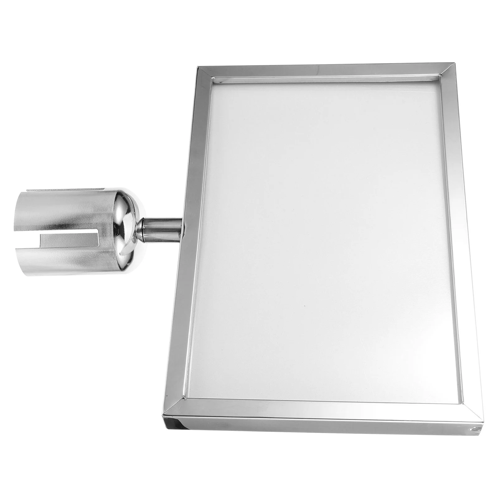 Horizontal Stanchion Sign Holder Stand Sentry A4 Double Sided Stainless Steel Portrait Top
Horizontal Stanchion Sign Holder Stand Sentry A4 Double Sided Stainless Steel Portrait Top
