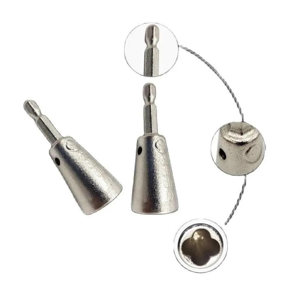 Wire Twisting Tools 6mm Hexagonal Handle Electrician Quickly Twister 1.5-6 Square 2-6 Way Twister Wire For Power Drill Drivers
Wire Twisting Tools 6mm Hexagonal Handle Electrician Quickly Twister 1.5-6 Square 2-6 Way Twister Wire For Power Drill Drivers