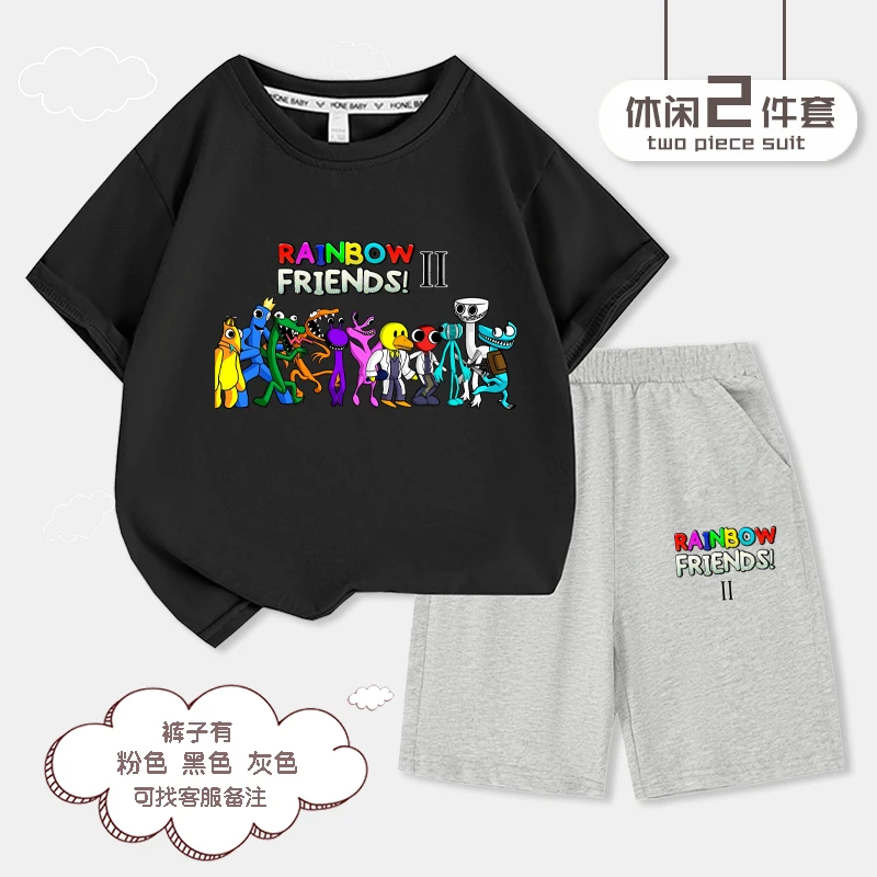 Game Rainbowd Friends Chapter 2 Kids Summer Short Sleeve T Shirt Baby Boys Game Tees Clothes Toddler Girls Tops Teens Shirts 2pc
Game Rainbowd Friends Chapter 2 Kids Summer Short Sleeve T Shirt Baby Boys Game Tees Clothes Toddler Girls Tops Teens Shirts 2pc