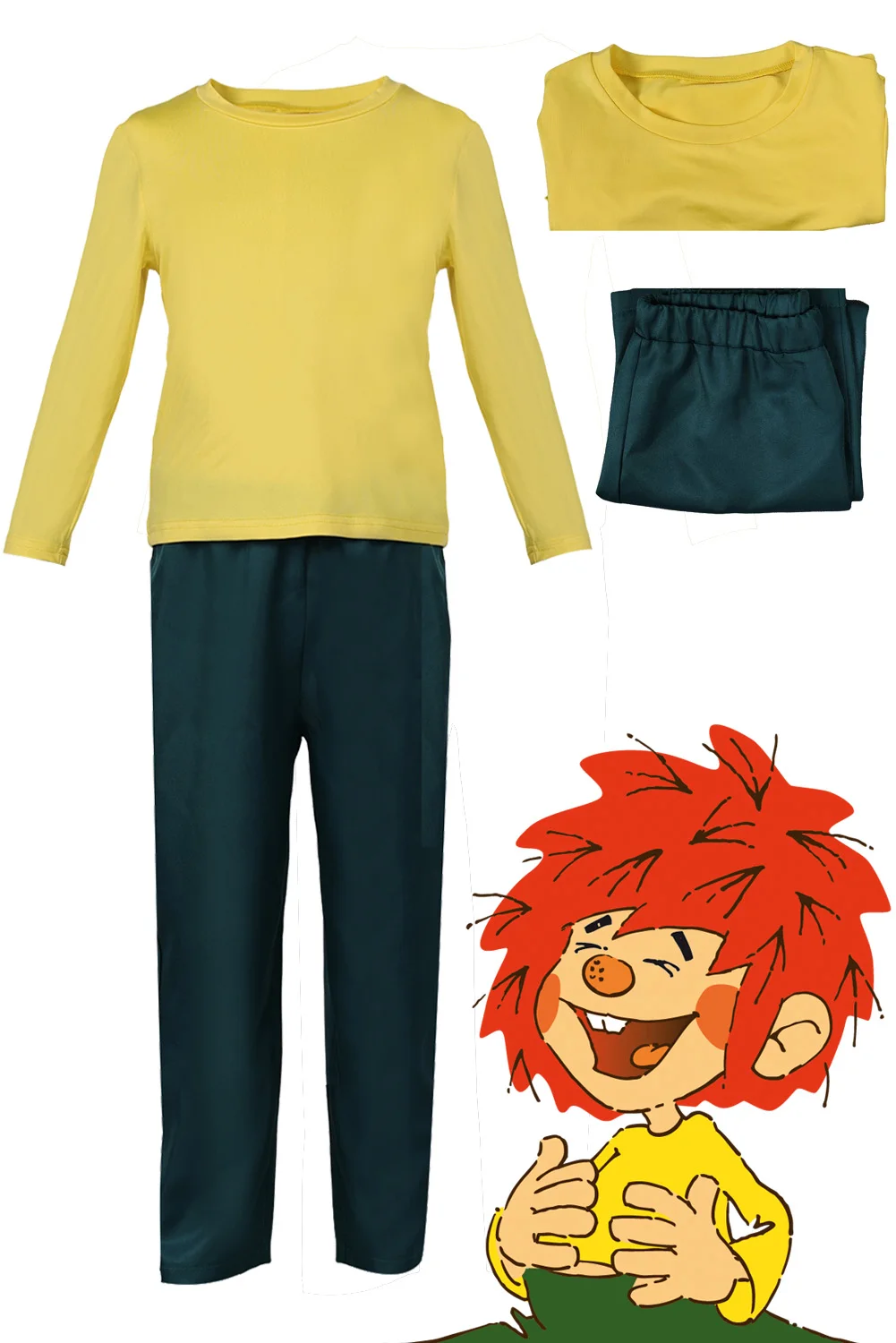 Pumuckl Cosplay Kids Boys Girls Role Play Cartoon Master Ederund Costume Disguise Child Roleplay Fancy Dress Up Party Clothes
Pumuckl Cosplay Kids Boys Girls Role Play Cartoon Master Ederund Costume Disguise Child Roleplay Fancy Dress Up Party Clothes
