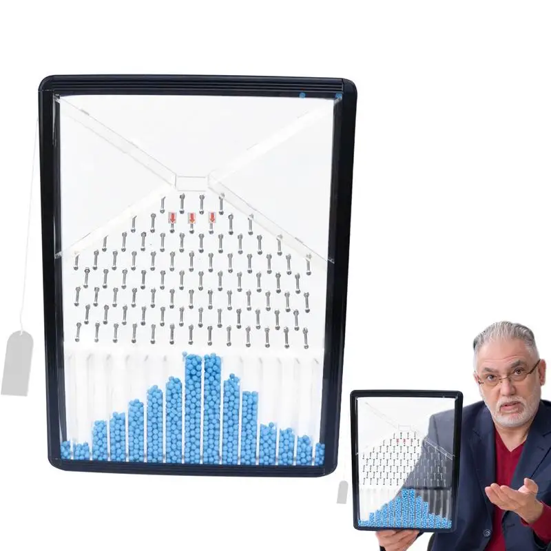 

Bell Curve Desk Toy Experimental Model Demonstration Of Random Phenomena Experimental Plates Statistical Laws Demonstration