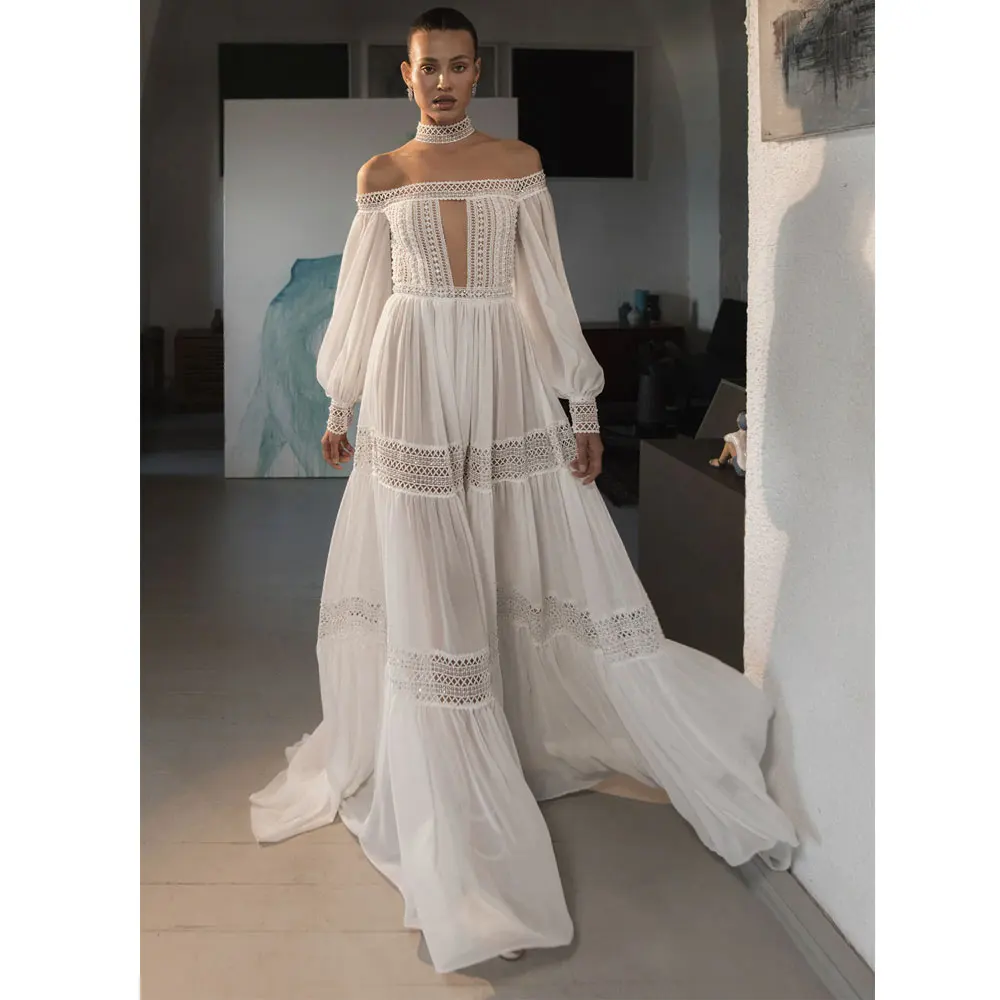 Elegant A-Line Wedding Dress For Women 2024 Spaghetti Straps Off The Shoulder Lace Appliques Bridal Gown Tulle Vestido De Novia
Elegant A-Line Wedding Dress For Women 2024 Spaghetti Straps Off The Shoulder Lace Appliques Bridal Gown Tulle Vestido De Novia