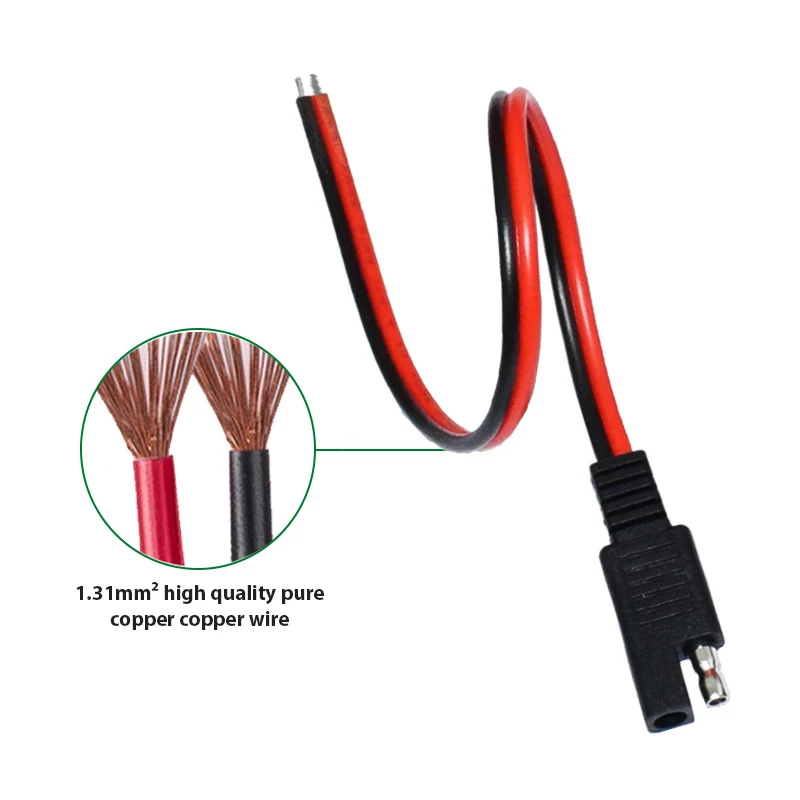 30CM 10A Power Automotive Extension Cable SAE Connector Cable Quick Disconnect
30CM 10A Power Automotive Extension Cable SAE Connector Cable Quick Disconnect