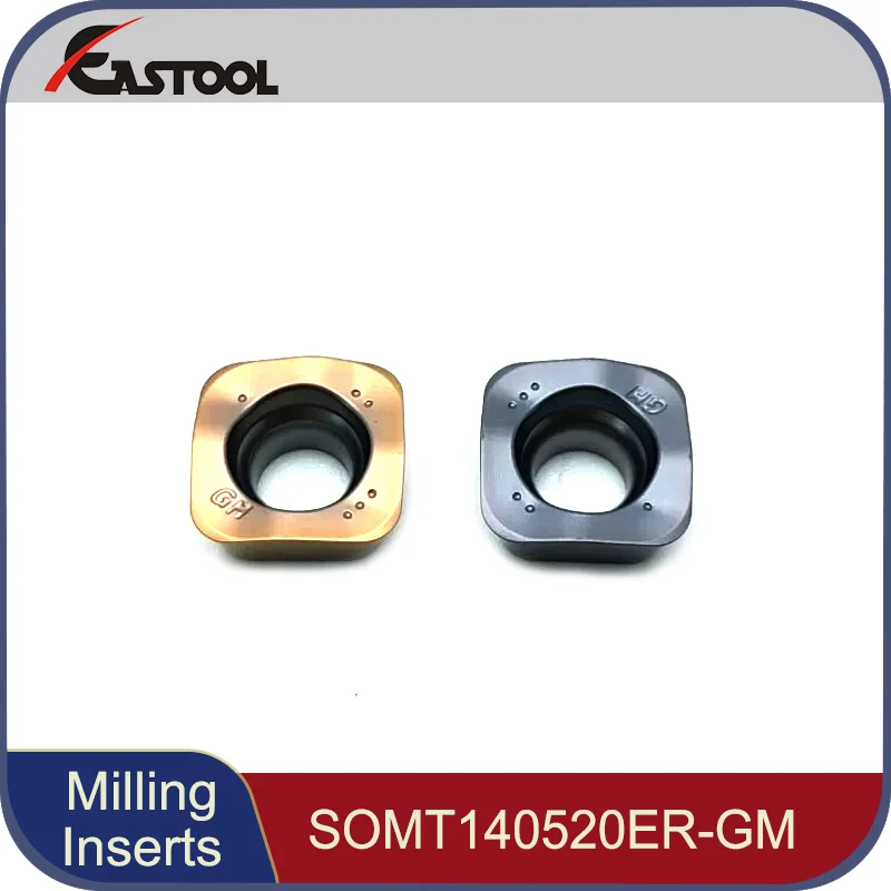 

CNC Milling Cutter SOMT140520ER-GM Cemented Carbide Inserts High-Feed Milling Inserts Surface Milling and Rate Milling Cutters