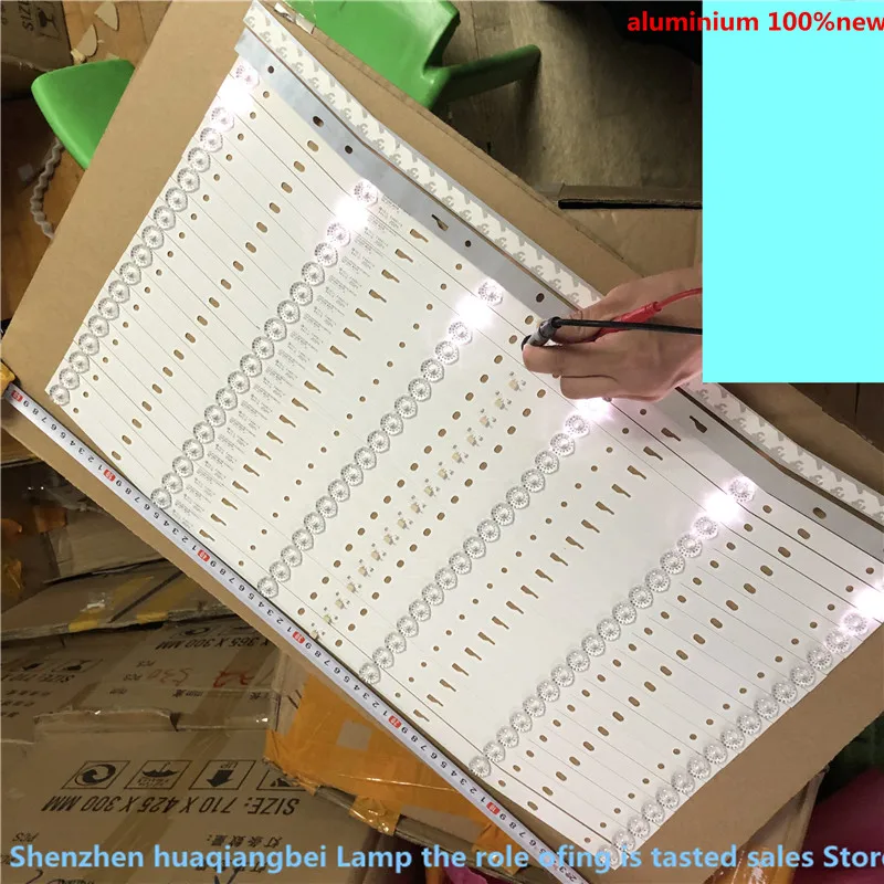 

FOR LED32HD340 E32F2000 JS-D-JP3220-061EC MS-L1160 32inch use aluminium 100%new LCD TV backlight bar 6 lamp 585MM 6V