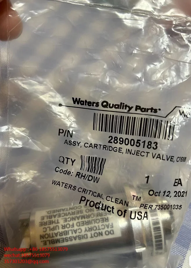 

For Waters 289005183 Liquid Chromatography HPLC UPLC FTN Injection six-way Valve New Unopened