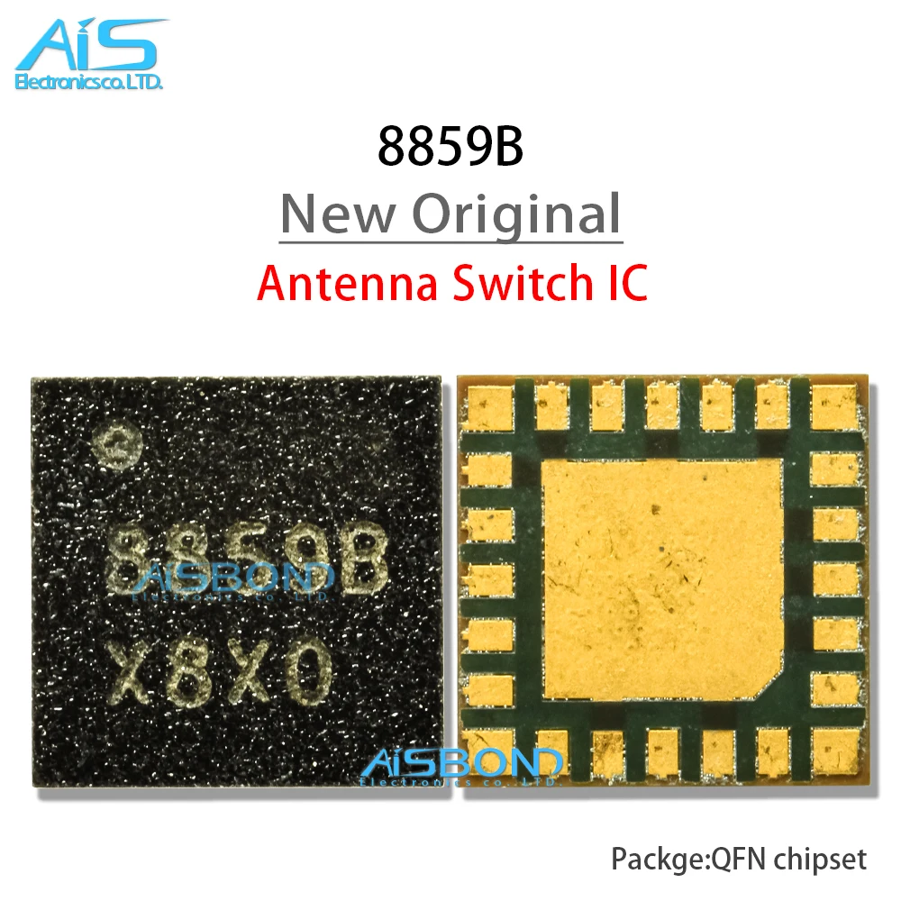 2-10Pcs/Lot 8859B QM48859BTR13 Antenna Switch IC For Xiaomi 6X Signal Power Amplifier IC Chip
2-10Pcs/Lot 8859B QM48859BTR13 Antenna Switch IC For Xiaomi 6X Signal Power Amplifier IC Chip