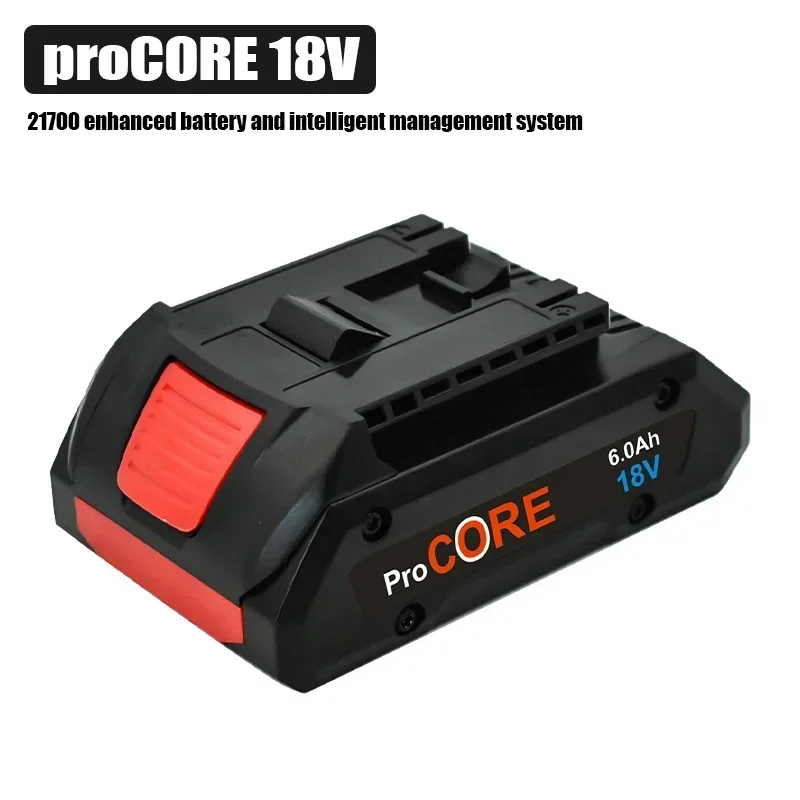 

Built in 21700 Battery Pro Core18V 18Ah Lithium-Ion Battery Pack GBA18V80 for Bosch 18 Volt MAX Cordless Power Tool Drills